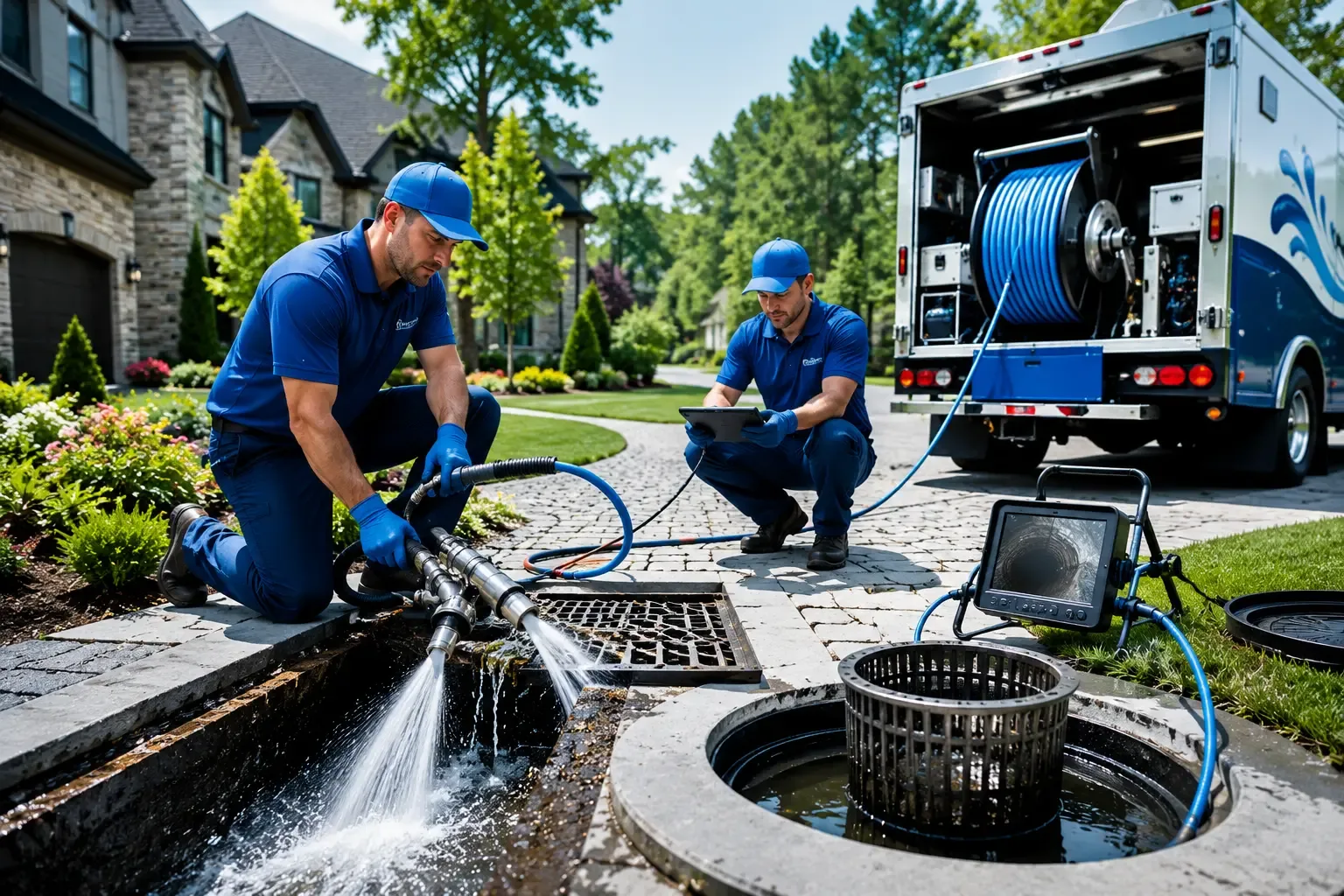 Local outdoor drain cleaning professionals in Freeburn, KY